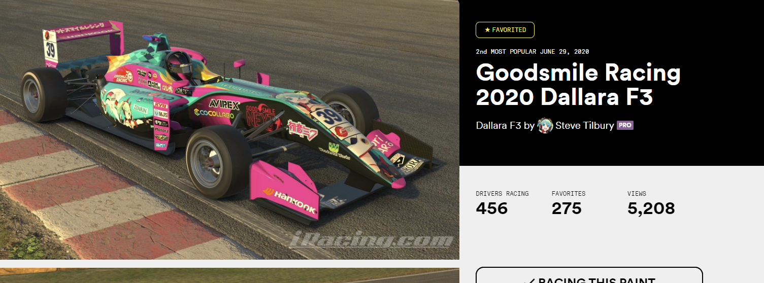 https://www.tradingpaints.com/showroom/view/284684/Goodsmile-Racing-2020-Dallara-F3